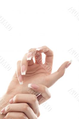 Portrait of a pair of hands.