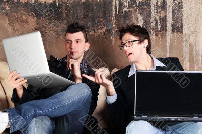 Portrait of a group of students