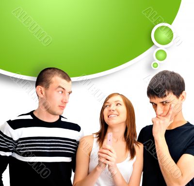 Portrait of group of people