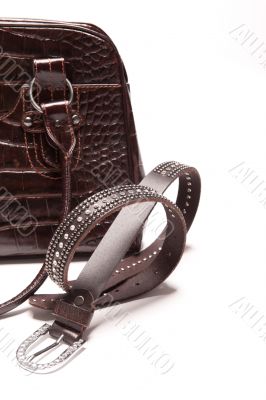 Isolated handbag 