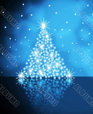The best Christmas tree background