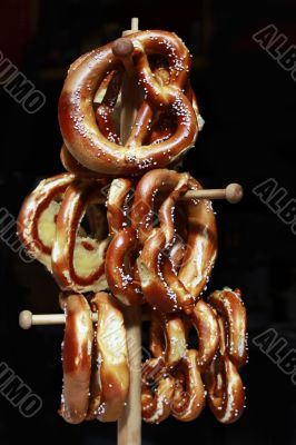 Recently baked bagels