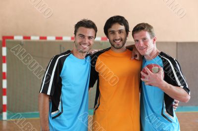 Handball players