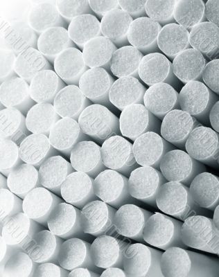 Filters of cigarettes