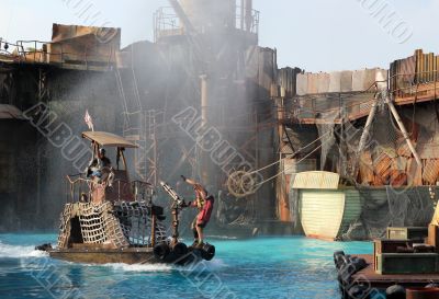 Stuntmans is in action