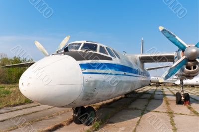 Antonov An-24 plane