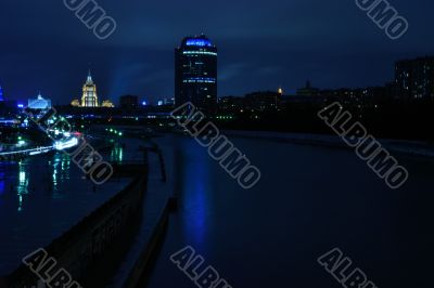 Thw Moscow river 