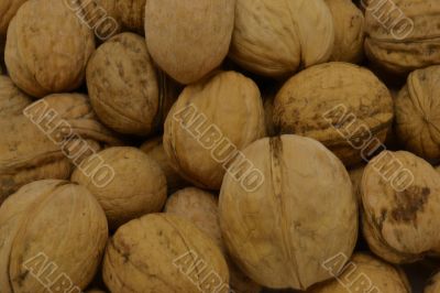 Greek nuts background