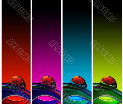 Ladybugs banners