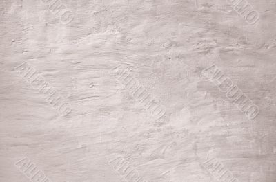 The old brick wall in plaster
