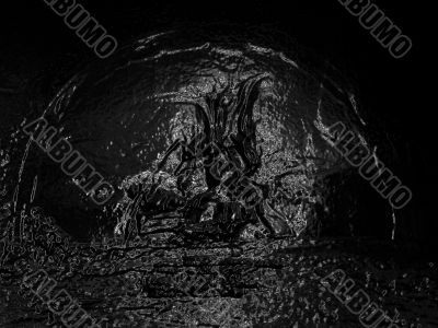 black  abstract background