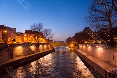 Evening Paris