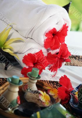 Set for massage
