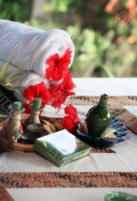 Set for massage