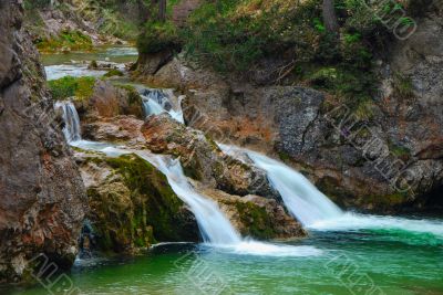 double waterfall