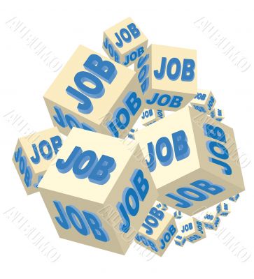work and job