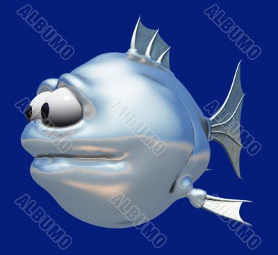 chrome fish