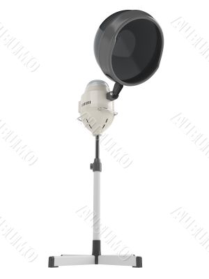 Stand salon hair steamer