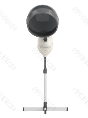 Stand salon hair steamer