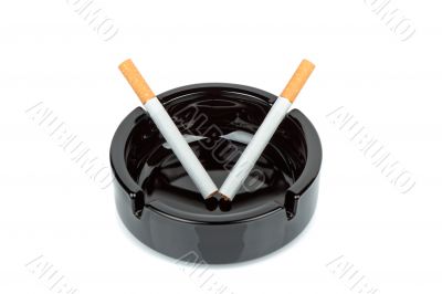 cigarette in an ashtray