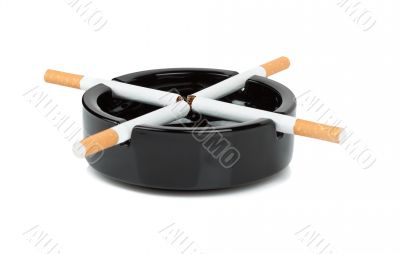 cigarette in an ashtray