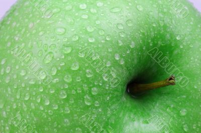Apple with Droplets