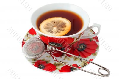 Tea with tea infuser