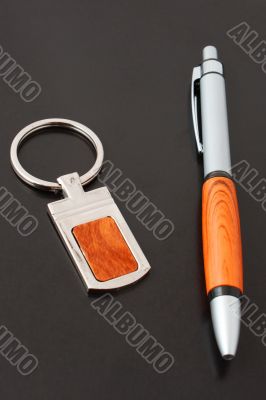 Pen and keychain