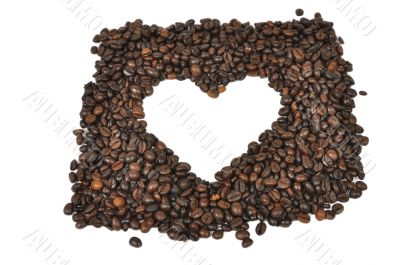 Coffee heart
