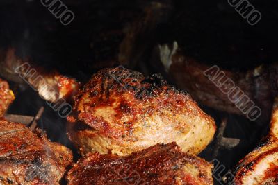 Grilled meat