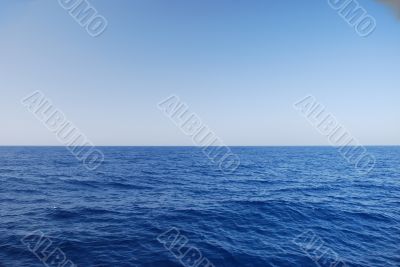 view of the sea
