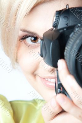 Girl-photographer