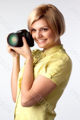 Girl-photographer