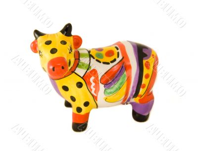 Cow statuette