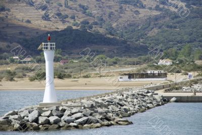 A lighthouse