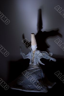 Dervish statue