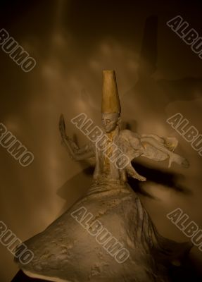 Dervish statue