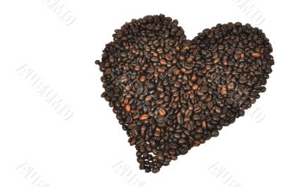 Coffee heart