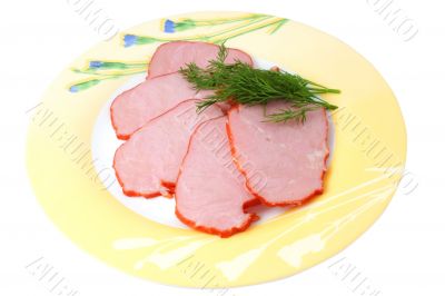 ham with herbs