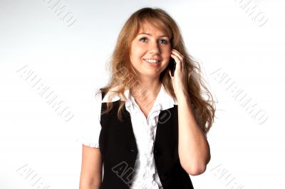A telephone call