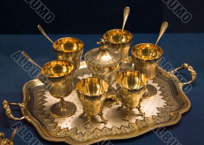 Collection of kitchen utensils -coffee set