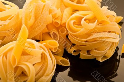 Fettuccine closeup