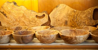 Olive wood utensils