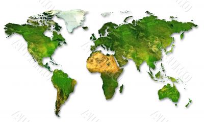 world map