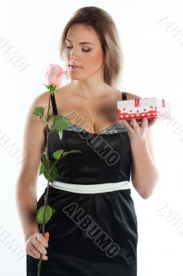 girl with a gift