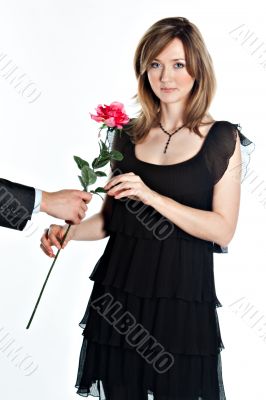 girl with a gift