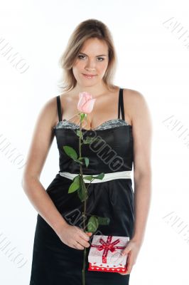 girl with a gift