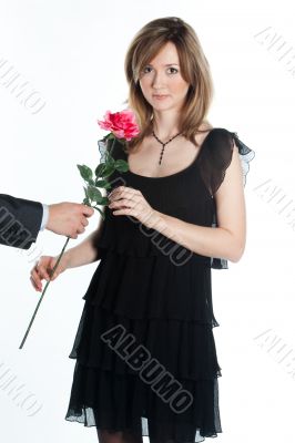 girl with a gift