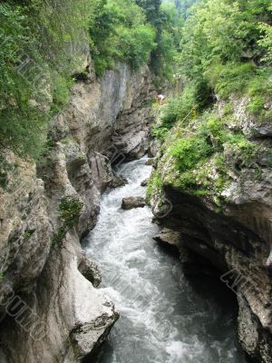 a canyon