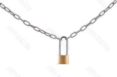 padlock and chain